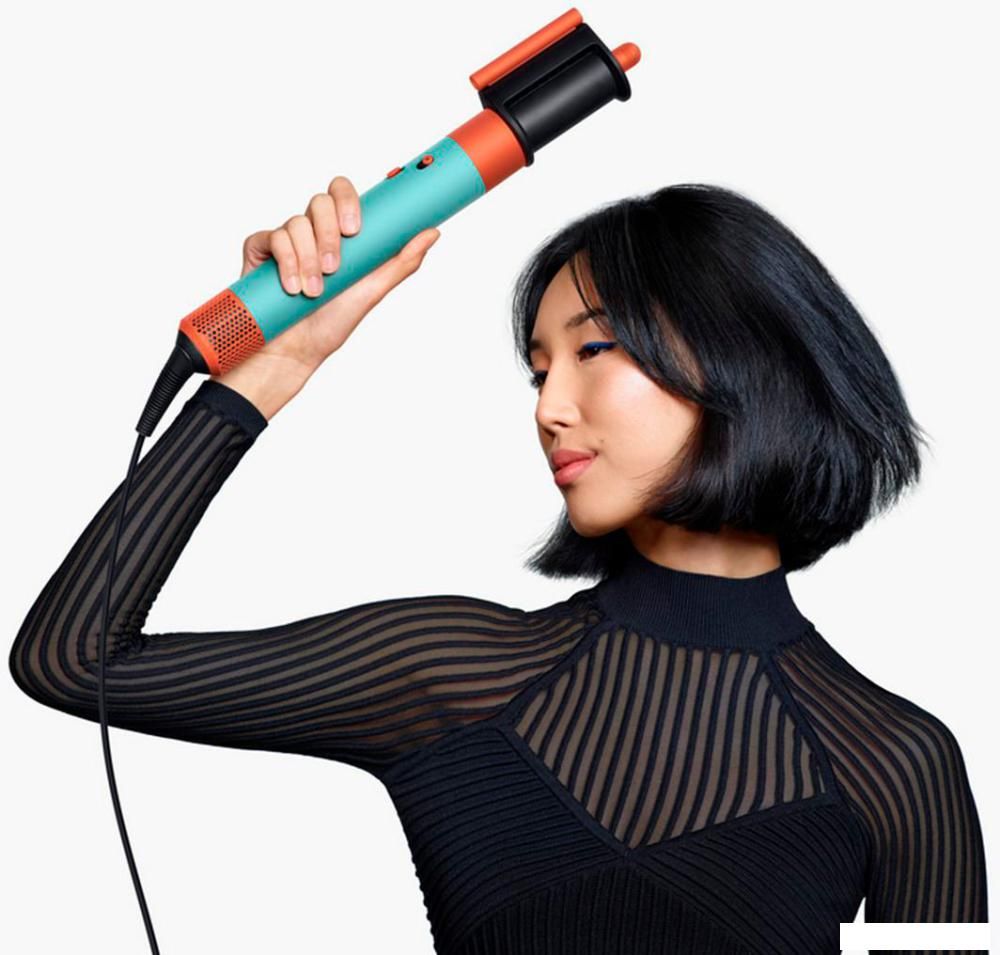 Фен-стайлер Dyson Airwrap Complete Long HS08 i.d. Diffuser (с переходником на евровилку, керамическая патина/топаз)