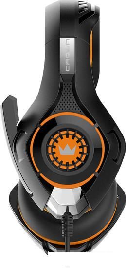 Наушники CrownMicro CMGH-102T USB (оранжевый)
