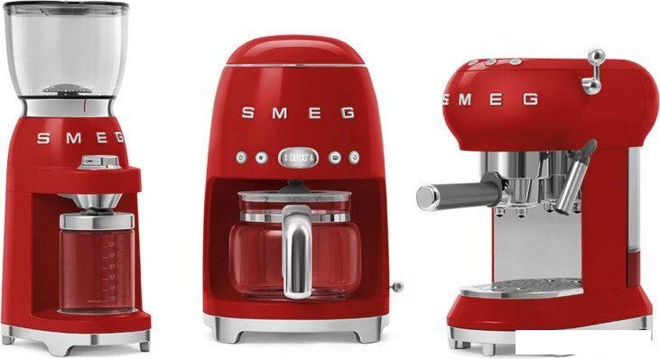 Электрическая кофемолка Smeg CGF11RDEU