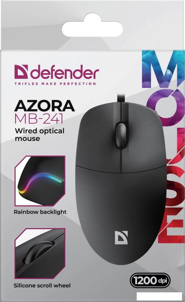 Мышь Defender Azora MB-241 (черный)