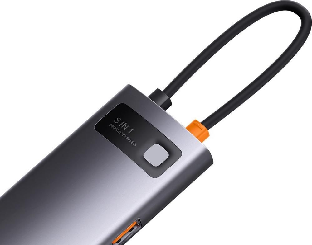 USB-хаб  Baseus Metal Gleam Series 4-Port USB-A Hub WKWG070013
