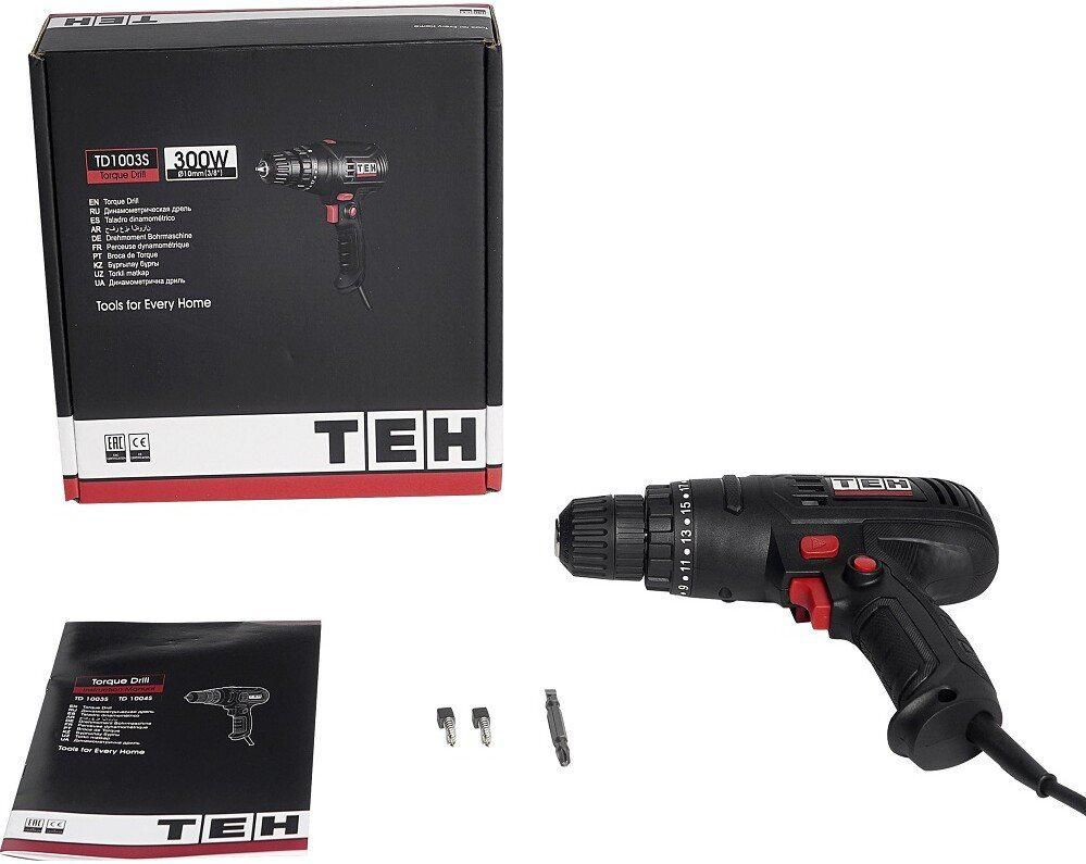 Дрель-шуруповерт TEH TD1003S