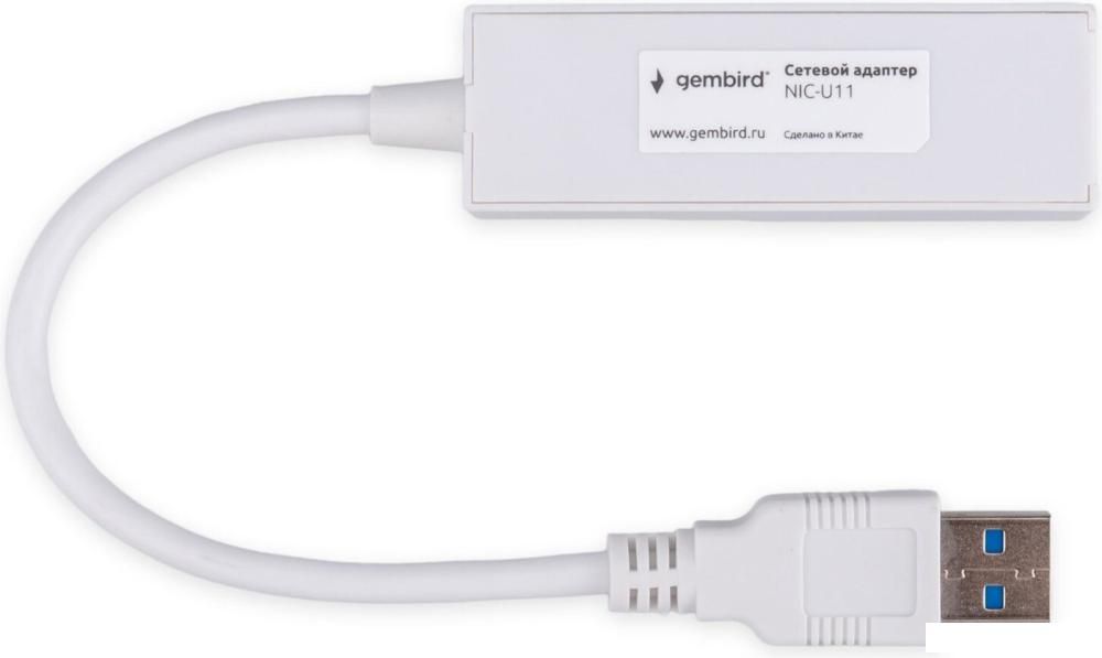 Сетевой адаптер Gembird NIC-U11