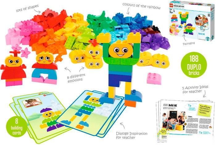 Набор деталей LEGO Education 45018 Эмоциональное развитие ребенка