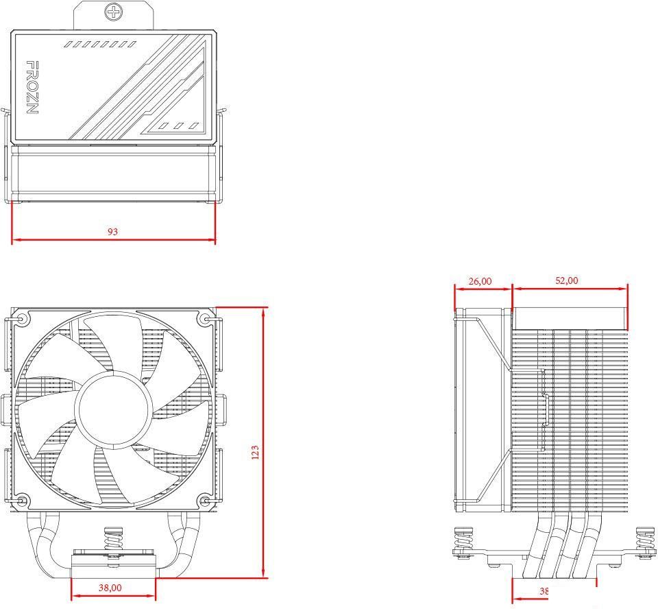 Кулер для процессора ID-Cooling Frozn A400 ARGB
