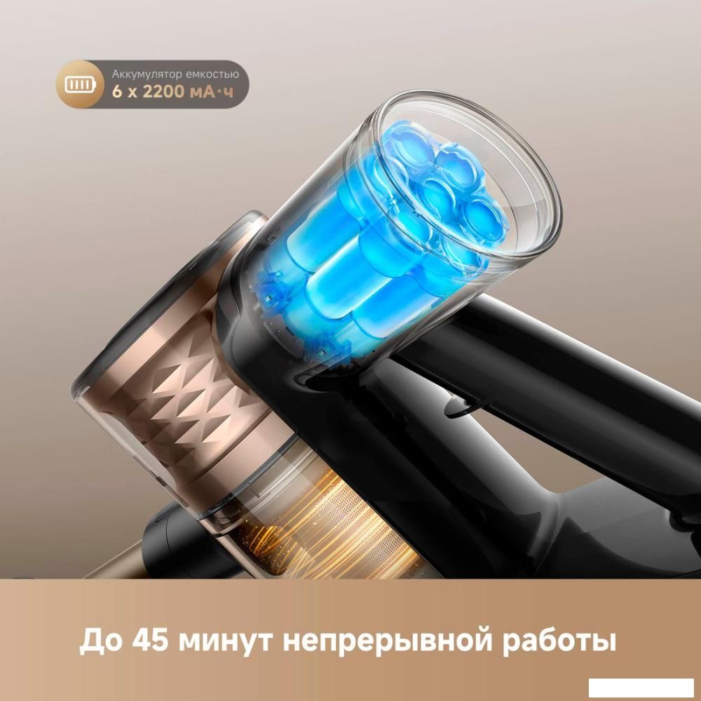 Пылесос Dreame R10s Lite Cordless Vacuum Cleaner VRV80A (черный, с евровилкой)