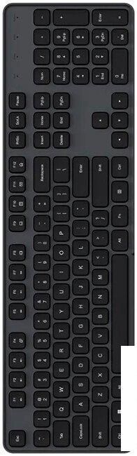 Офисный набор Xiaomi Wireless Keyboard and Mouse Set 3 WXJS03YM (черный)