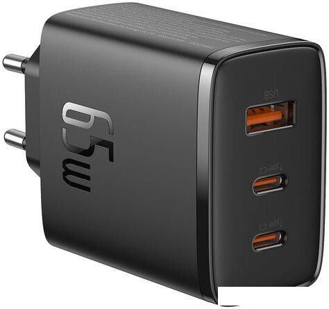 Сетевое зарядное Baseus Cube Pro 3 Ports Fast Charger 65W P10152301113-00 (черный)