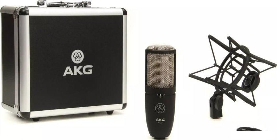 Проводной микрофон AKG P420 (черный)