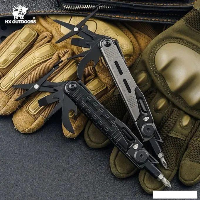 Мультитул HX Outdoors Versatile Tool 1 (серый)