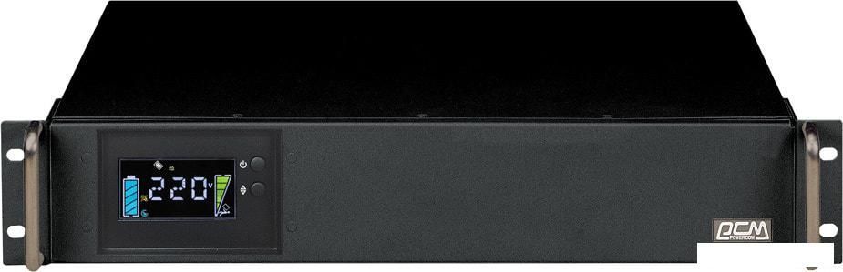 Источник бесперебойного питания Powercom King Pro RM KIN-1200AP LCD RM