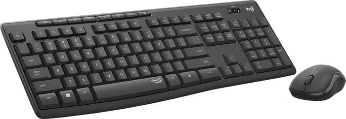 Офисный набор Logitech MK295 Silent Wireless Combo 920-009807 (графитовый)