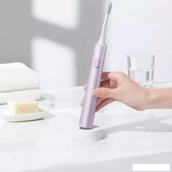 Электрическая зубная щетка Xiaomi Electric Toothbrush T302 MES608 (китайская версия, фиолетовый)