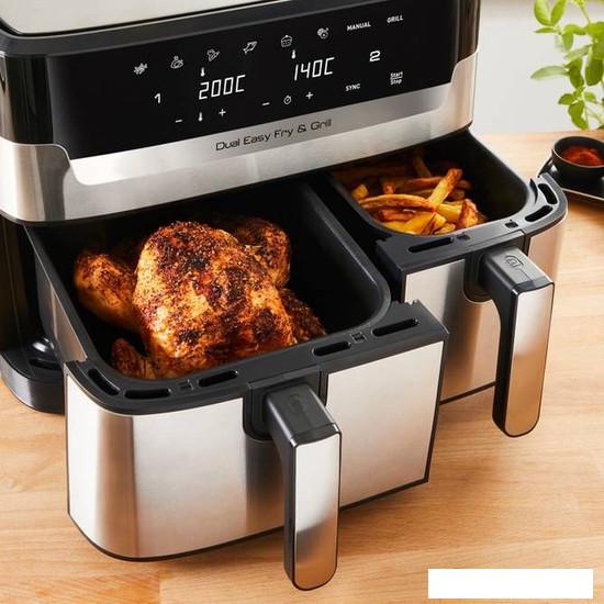 Аэрогриль (аэрофритюрница) Tefal Dual Easy Fry &amp; Grill EY905D10