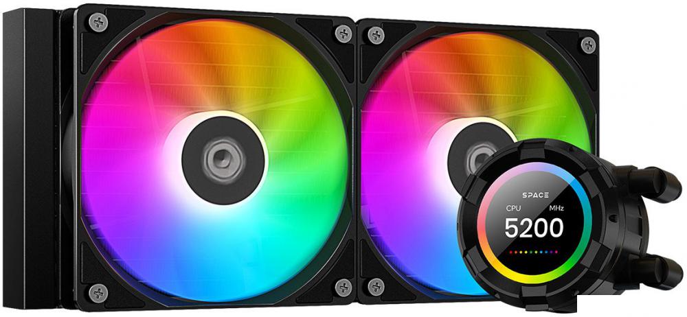 Жидкостное охлаждение для процессора ID-Cooling Space SL240 XE