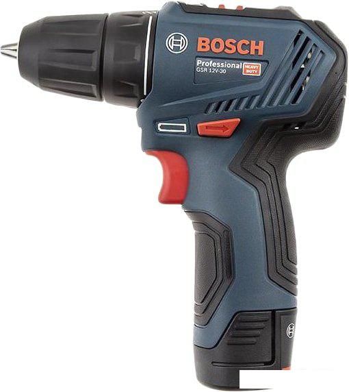 Дрель-шуруповерт Bosch GSR 12V-30 Professional 06019G9000 (с 2-мя АКБ, кейс)