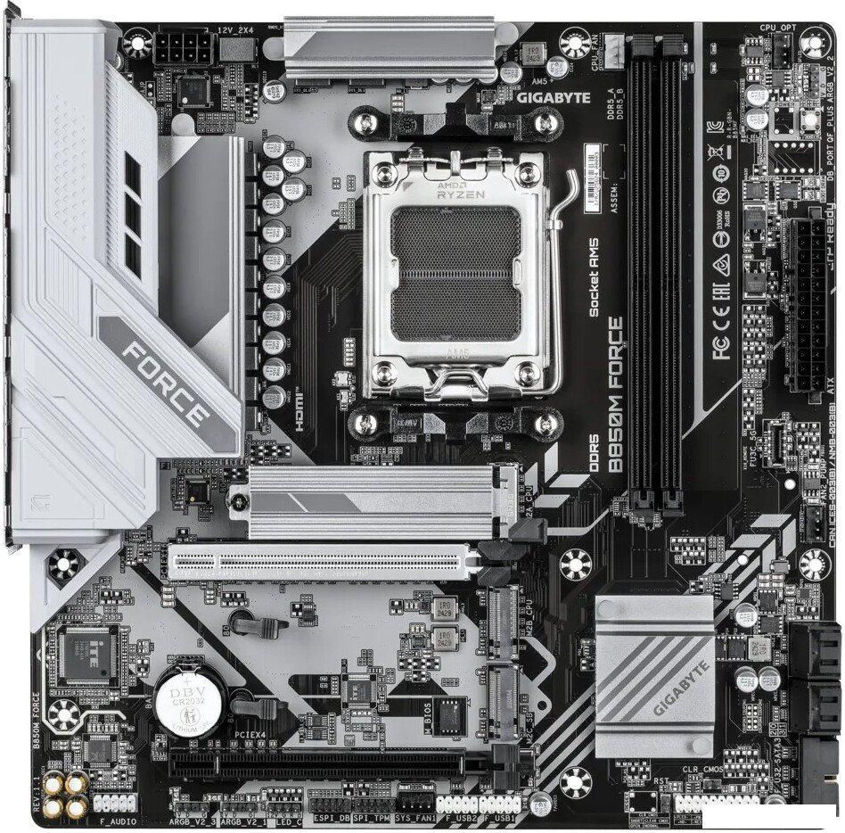 Материнская плата Gigabyte B850M Force (rev. 1.1)