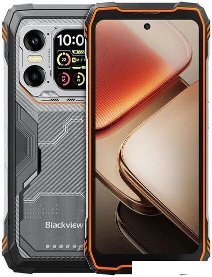 Телефон Blackview Xplore 1 12GB/256GB (черный/оранжевый)