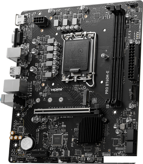 Материнская плата MSI Pro B760M-E