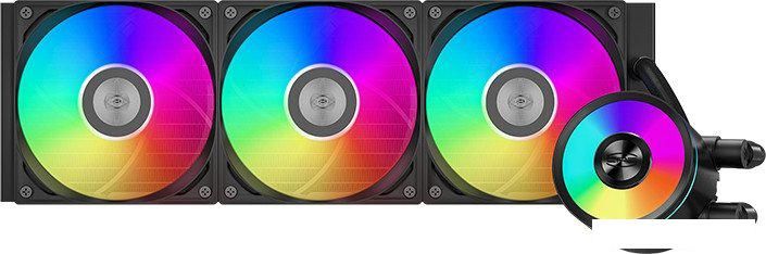 Система жидкостного охлаждения для процессора PCCooler DA360 Pro ARGB (черный)