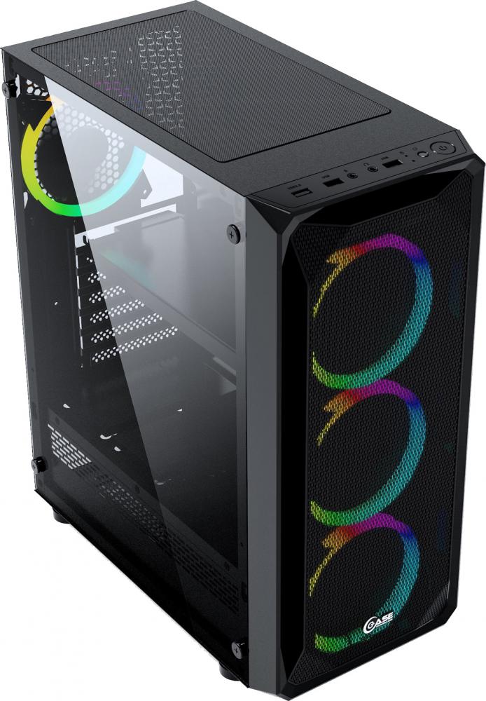 Корпус Powercase Mistral Z4 Mesh LED