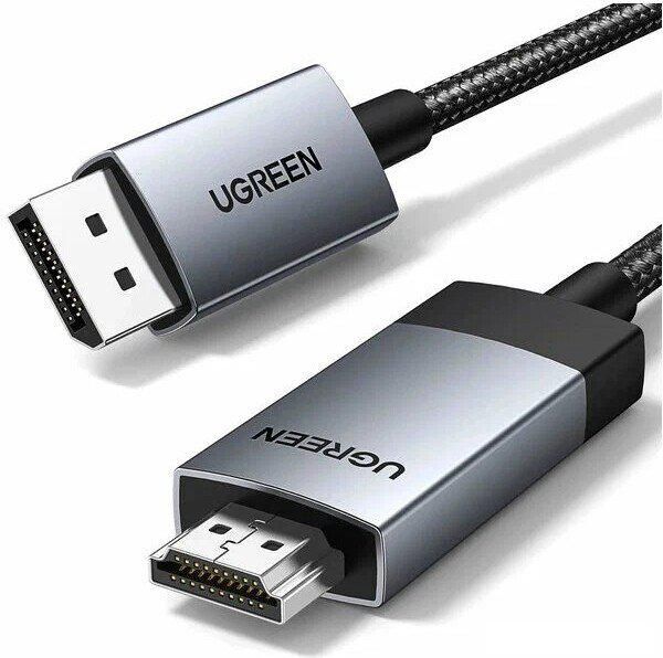 Кабель Ugreen DP119 DisplayPort - HDMI 25491 (3 м, черный)