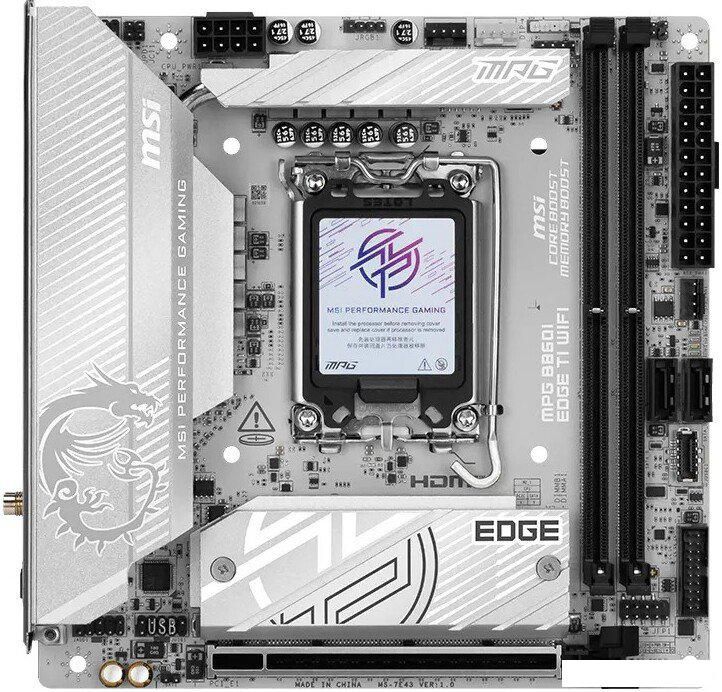 Материнская плата MSI MPG B860I Edge TI WiFi