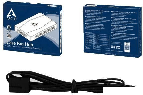 Разветвитель вентиляторов Arctic Case Fan Hub ACFAN00175A