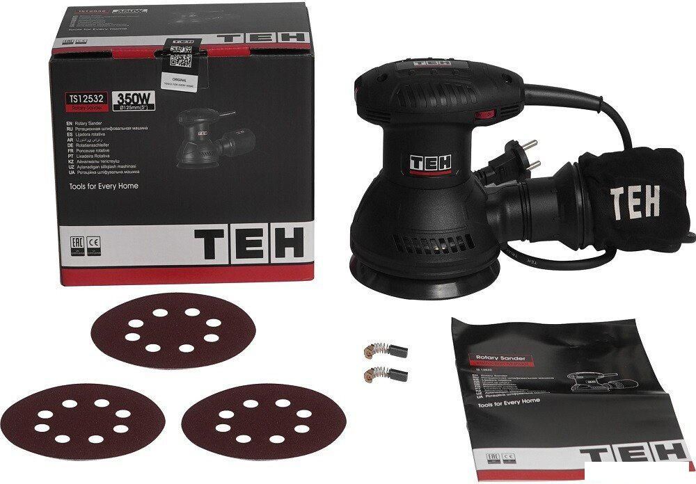 Эксцентриковая шлифмашина TEH TS12532
