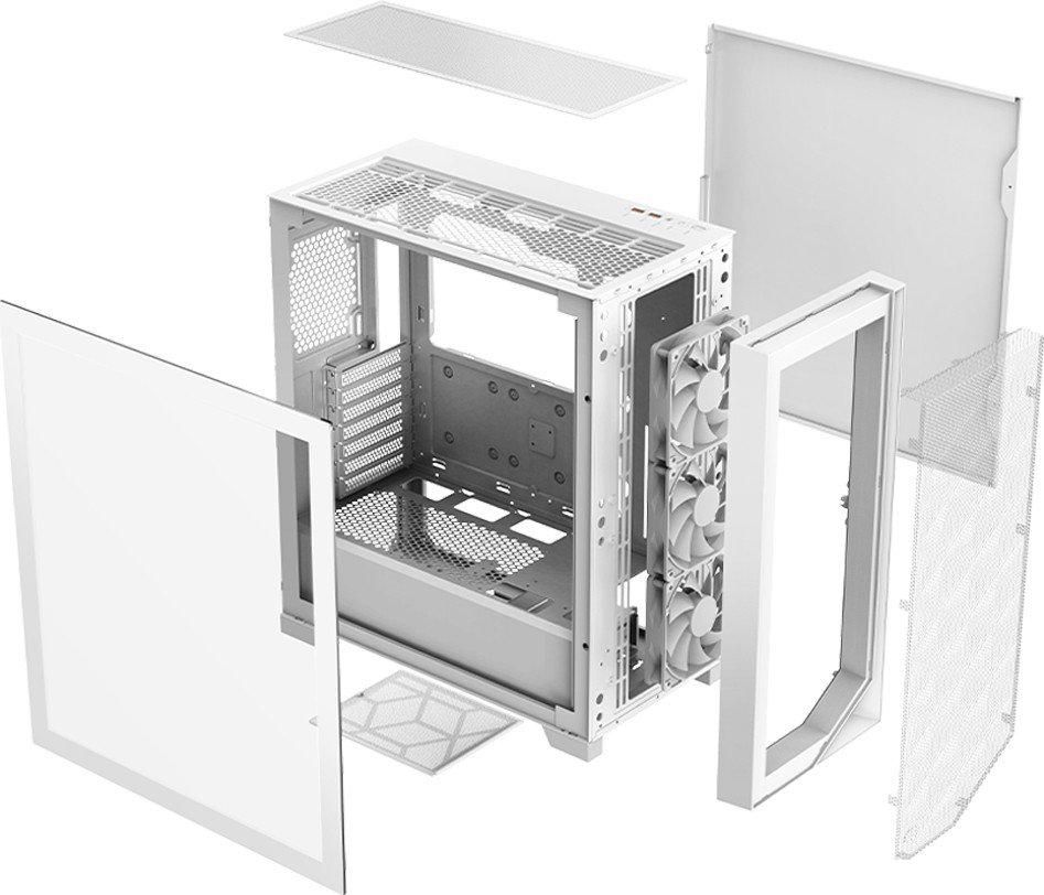 Корпус PCCooler C3D510 ARGB (белый)
