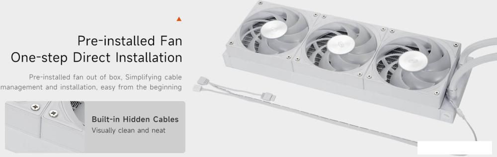 Системы охлаждения PCCooler DC360 Pro ARGB Display (белый)
