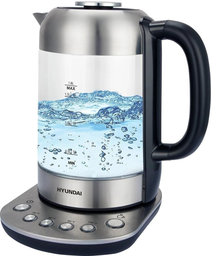 Электрочайники и термопоты Hyundai HYK-G8407