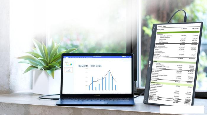Портативный монитор ASUS ZenScreen MB16ACV