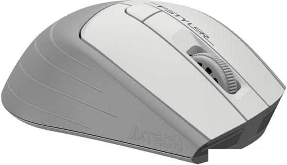 Мышь A4Tech Fstyler FG30S (серый/белый)