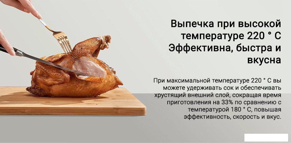 Аэрофритюрница Xiaomi Smart Air Fryer 6.5L MAF10 (международная версия, белый)