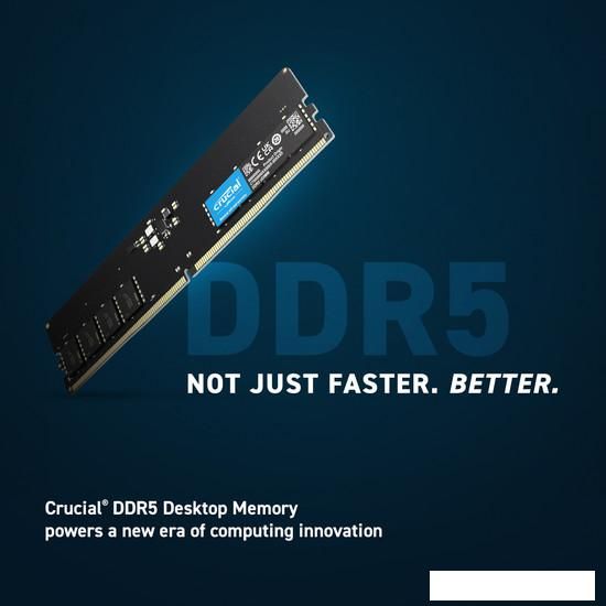 Оперативная память Crucial 32ГБ DDR5 5600 МГц CT32G56C46U5