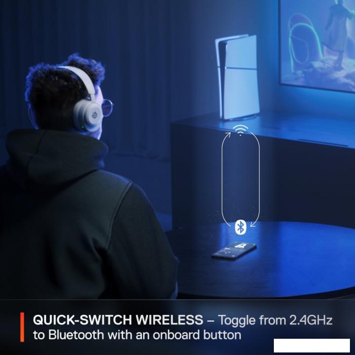 Наушники SteelSeries Arctis Nova 5 Wireless (белый)