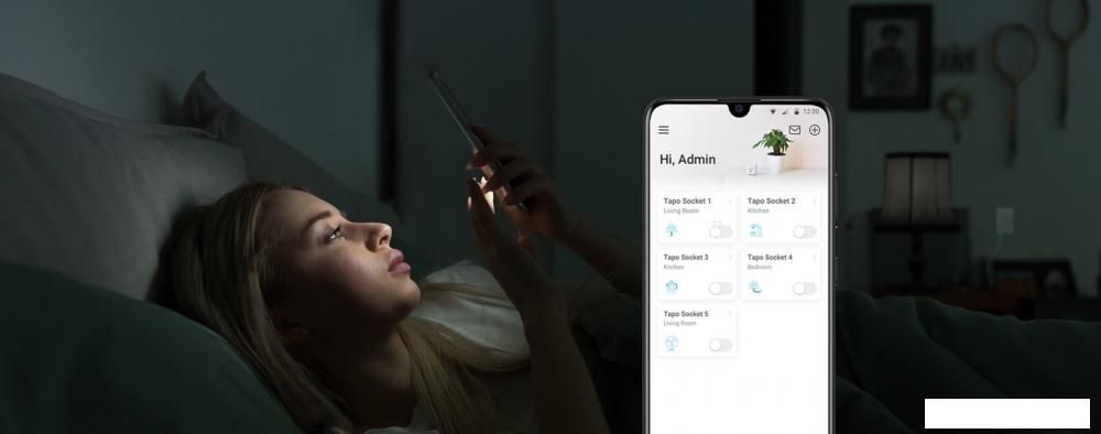 Умная розетка TP-Link Tapo P100