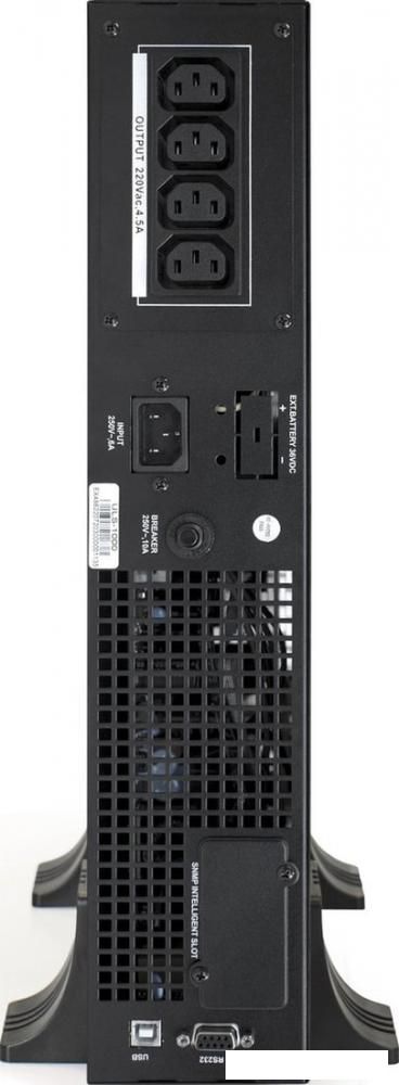 Источник бесперебойного питания ExeGate PowerExpert ULS-1000.LCD.AVR.C13.USB.RS232.SNMP.2U