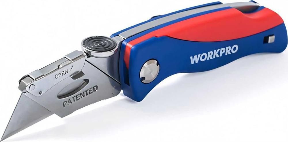 Нож строительный Workpro WP211006