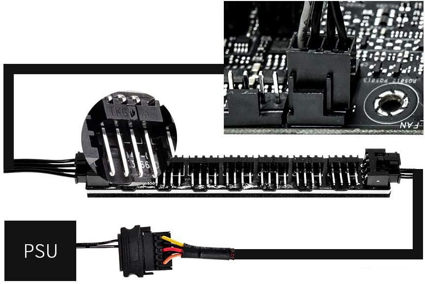 Разветвитель вентиляторов ID-Cooling FH-07