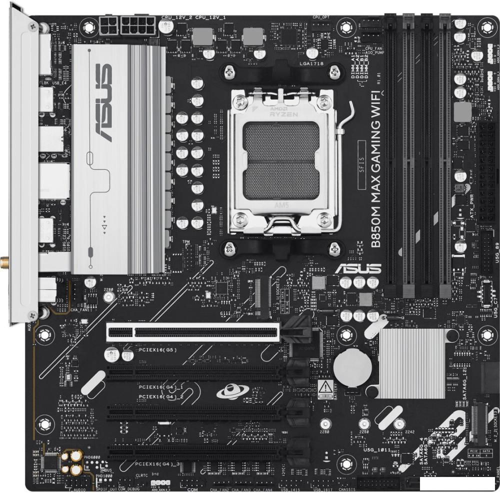 Материнская плата ASUS B850M Max Gaming WiFi