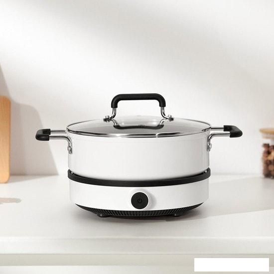 Настольная плита Xiaomi Induction Cooker Lite DCL002CM-1 (евровилка)