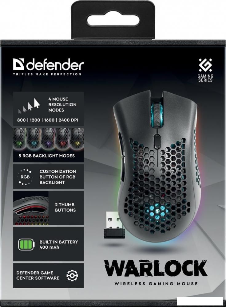 Игровая мышь Defender Warlock GM-709L