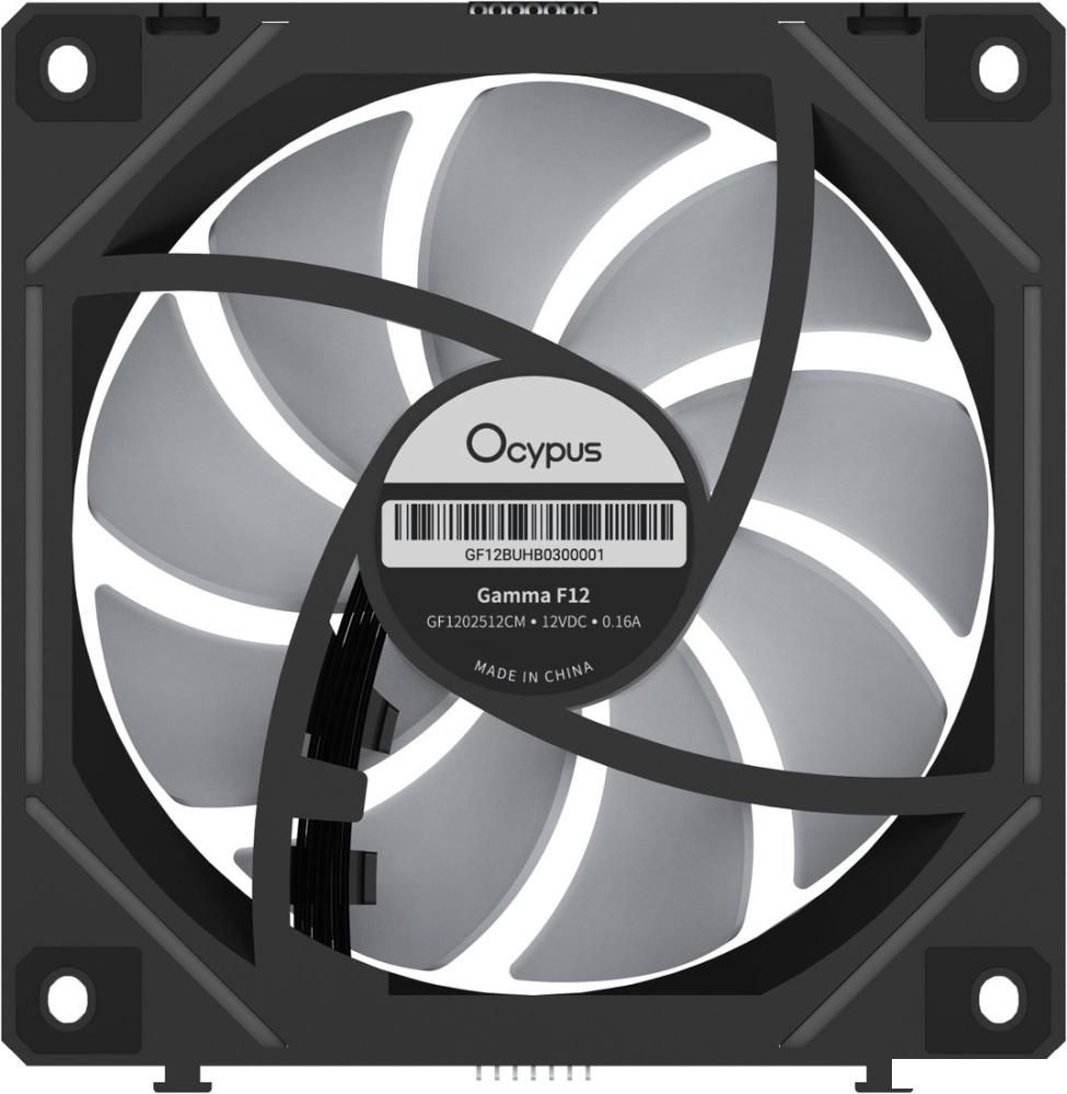 Комплект вентиляторов для корпуса Ocypus Gamma F12 Uni BK ARGB 3IN1
