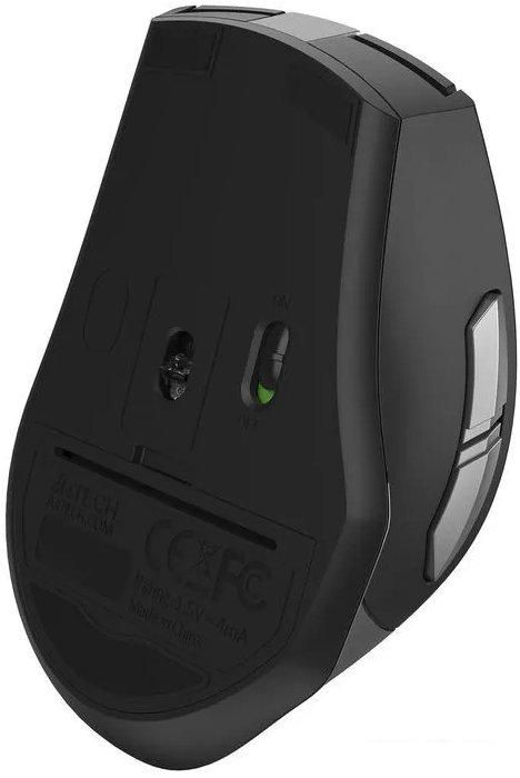 Мышь A4Tech Fstyler FG35 (черный/серебристый)