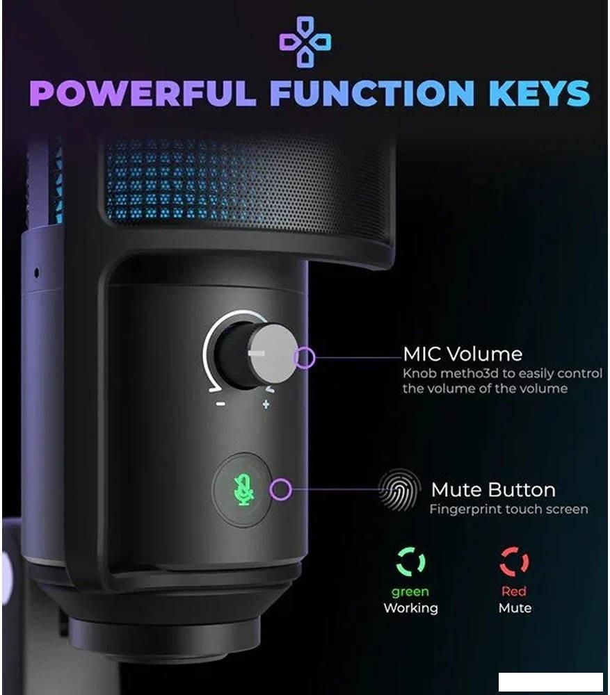 Проводной микрофон FIFINE T669 Pro 3