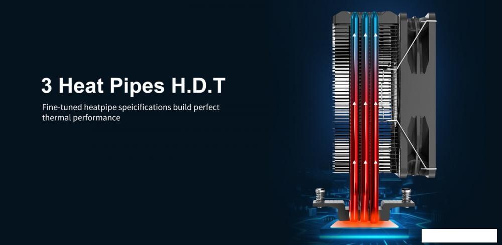 Кулер для процессора PCCooler Paladin EX300S