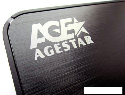 Бокс для накопителей 3.5" AgeStar 3UB3A8-6G Black