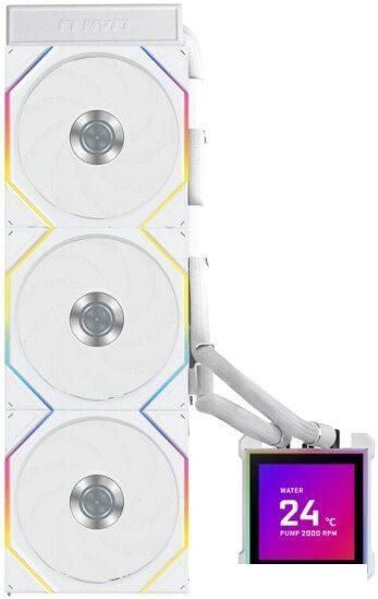 Система жидкостного охлаждения для процессора Lian Li HydroShift II LCD-S 360TL G89.GHS2LCDS36TW.R0